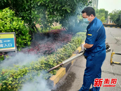 衡阳市开展病媒生物防制&ldquo;灭四害&rdquo;集中消杀活动