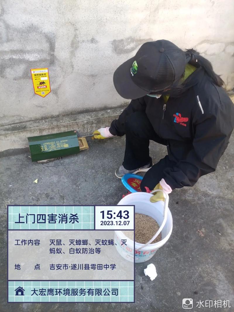 工厂、学校、卫生院、幼儿园定期四害消杀服务 守护健康环境，专业灭治老鼠蟑螂蚊蝇